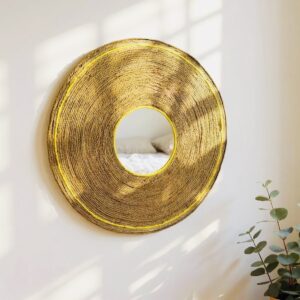 kganya round mirror