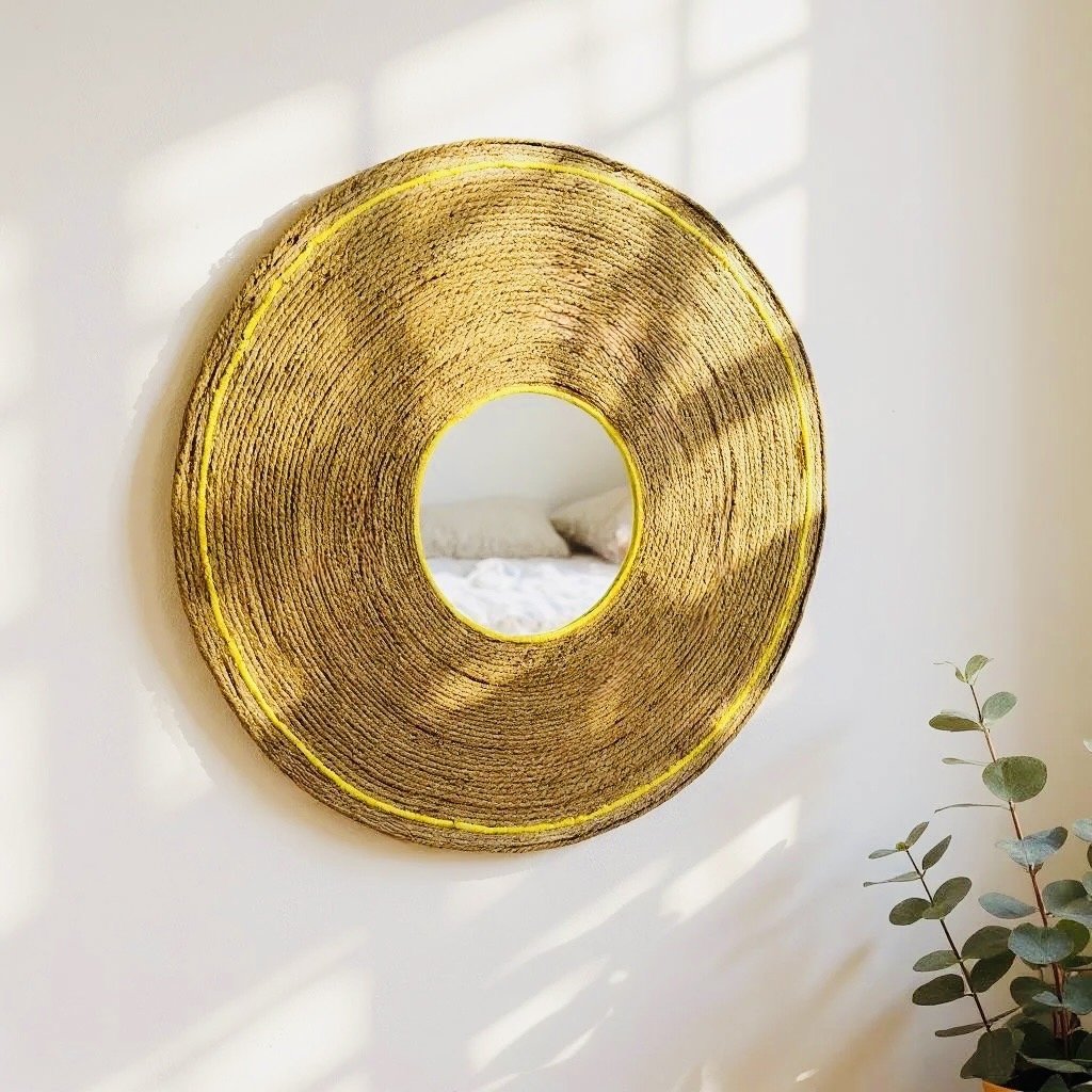 kganya round mirror