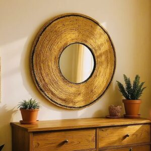 molemo round mirror