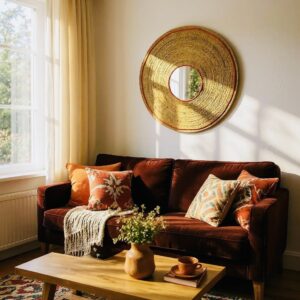 mosa round mirror